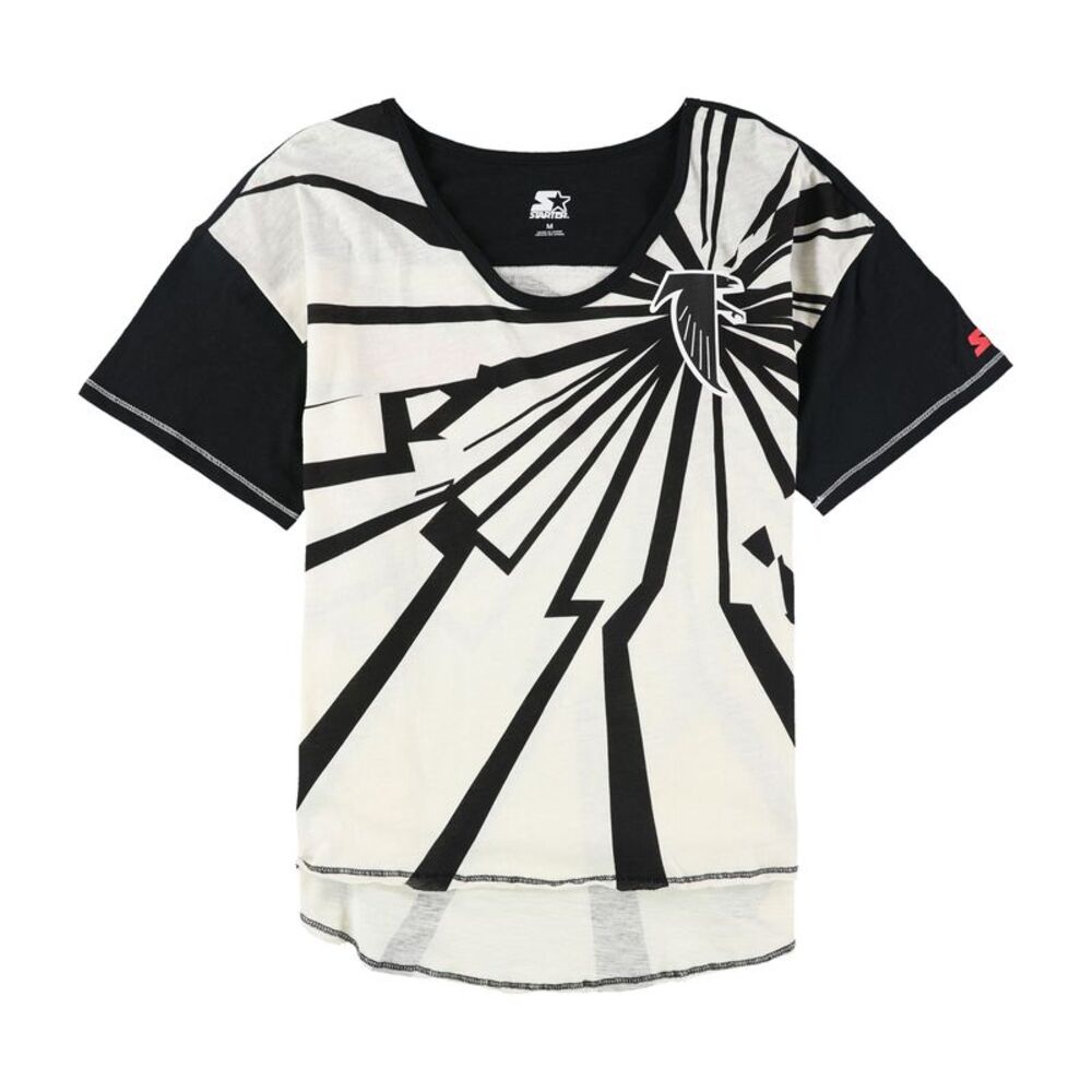 STARTER Womens Atlanta Falcons Graphic T-Shirt, NWT